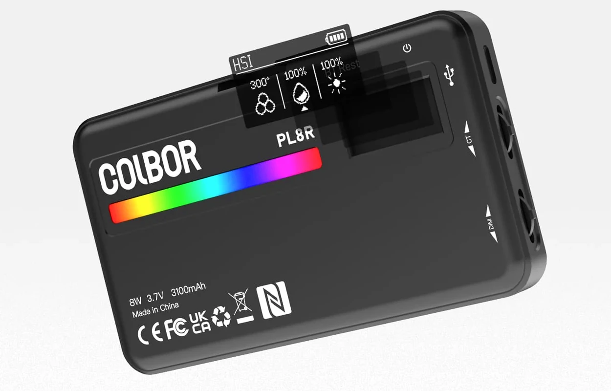 Colbor PL8R led svetlo RGB Powerbanka