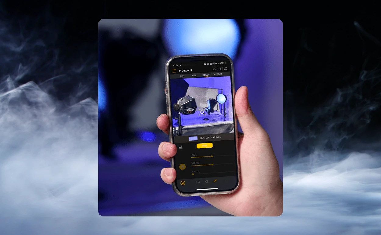 Colbor W40R led svetlo RGB