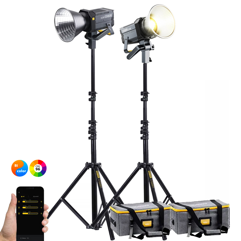 Colbor 2x CL220 Bi-Color LED KIT 2700K-6500K